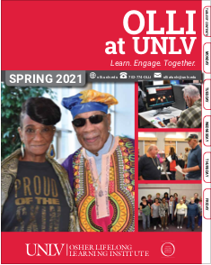 Spring 2021 OLLI Catalog cover