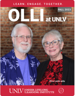 Olli Fall 2023 catalog cover with 2 members portraits
