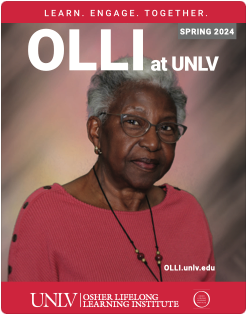 Olli Spring 2024 catalog cover with a single member on the cover